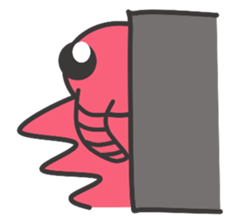 Anomalocaris with Extinct animals sticker #10221434