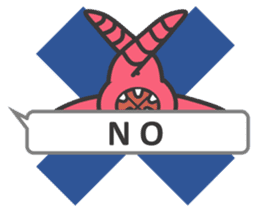 Anomalocaris with Extinct animals sticker #10221437