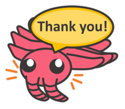 Anomalocaris with Extinct animals sticker #10221438