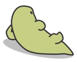 Anomalocaris with Extinct animals sticker #10221445