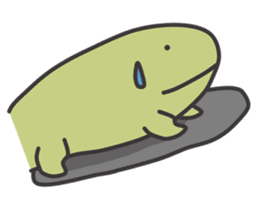 Anomalocaris with Extinct animals sticker #10221449