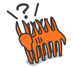 Anomalocaris with Extinct animals sticker #10221452