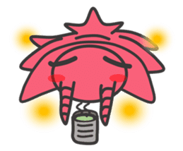 Anomalocaris with Extinct animals sticker #10221458