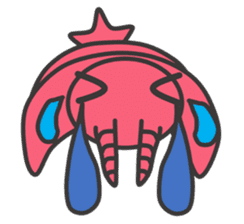 Anomalocaris with Extinct animals sticker #10221460