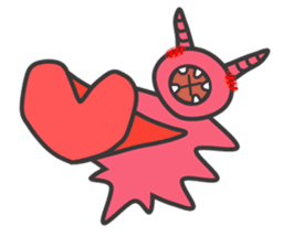 Anomalocaris with Extinct animals sticker #10221467