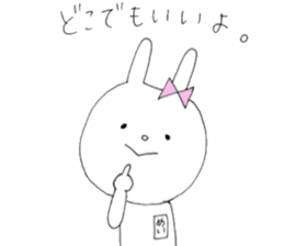 Mei of the rabbit.Season edition. sticker #10221808