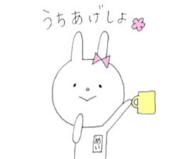 Mei of the rabbit.Season edition. sticker #10221825