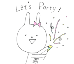 Mei of the rabbit.Season edition. sticker #10221826