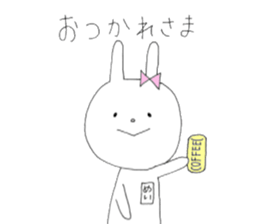 Mei of the rabbit.Season edition. sticker #10221828