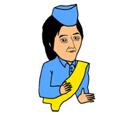 Indian T sticker #10222114