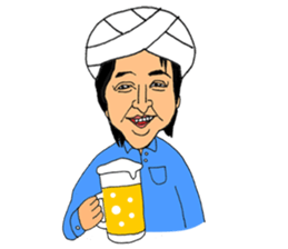 Indian T sticker #10222144