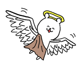 The Cute Bear & Rabbit sticker #10222316