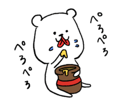 The Cute Bear & Rabbit sticker #10222319