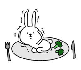 The Cute Bear & Rabbit sticker #10222320