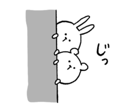 The Cute Bear & Rabbit sticker #10222332