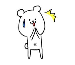 The Cute Bear & Rabbit sticker #10222343