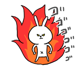 The Cute Bear & Rabbit sticker #10222344