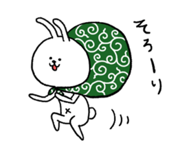 The Cute Bear & Rabbit sticker #10222346