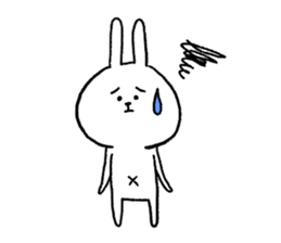 The Cute Bear & Rabbit sticker #10222348