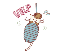 The detective cat sticker #10222445