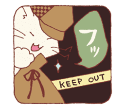 The detective cat sticker #10222467