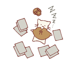 The detective cat sticker #10222470