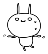 KAOMOJI Rabbit sticker #10223087