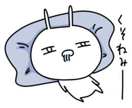 KAOMOJI Rabbit sticker #10223091