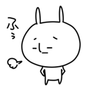 KAOMOJI Rabbit sticker #10223097