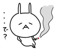 KAOMOJI Rabbit sticker #10223108