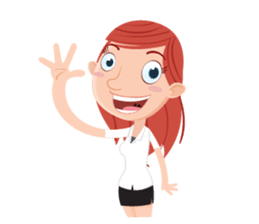 amy at work sticker #10223472