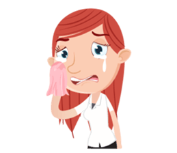 amy at work sticker #10223476