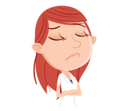 amy at work sticker #10223490