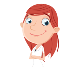 amy at work sticker #10223506