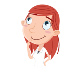 amy at work sticker #10223507