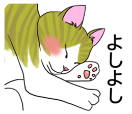 Lazy cat sticker 2 sticker #10223599