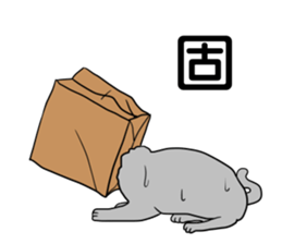 Lazy cat sticker 2 sticker #10223617