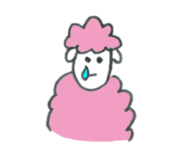 Sheep's name is A-Chan sticker #10224006