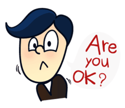 Mr.Ben : happy work life (English) sticker #10224518