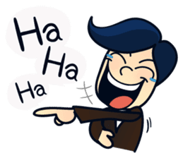 Mr.Ben : happy work life (English) sticker #10224519