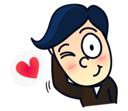 Mr.Ben : happy work life (English) sticker #10224520