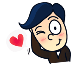 Mr.Ben : happy work life (English) sticker #10224520