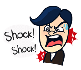 Mr.Ben : happy work life (English) sticker #10224526