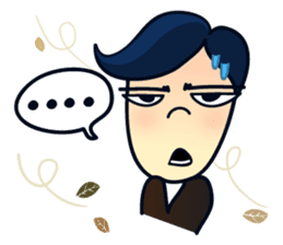 Mr.Ben : happy work life (English) sticker #10224531