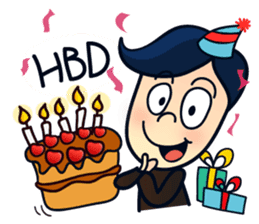 Mr.Ben : happy work life (English) sticker #10224533