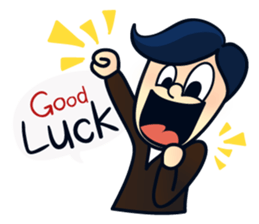 Mr.Ben : happy work life (English) sticker #10224535