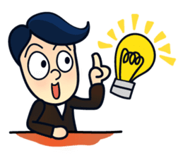 Mr.Ben : happy work life (English) sticker #10224536