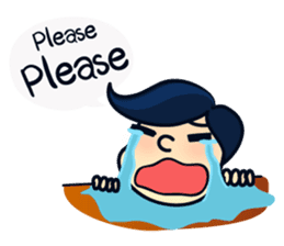 Mr.Ben : happy work life (English) sticker #10224538