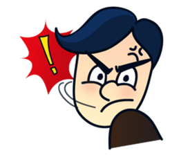 Mr.Ben : happy work life (English) sticker #10224542