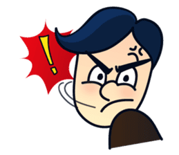 Mr.Ben : happy work life (English) sticker #10224542